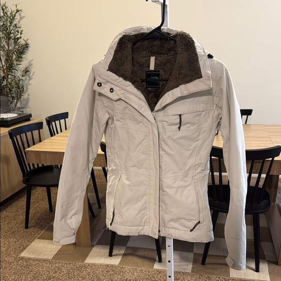 The North Face Jackets & Blazers - The North Face Cream Ski Jacket with Water-Resistant Design